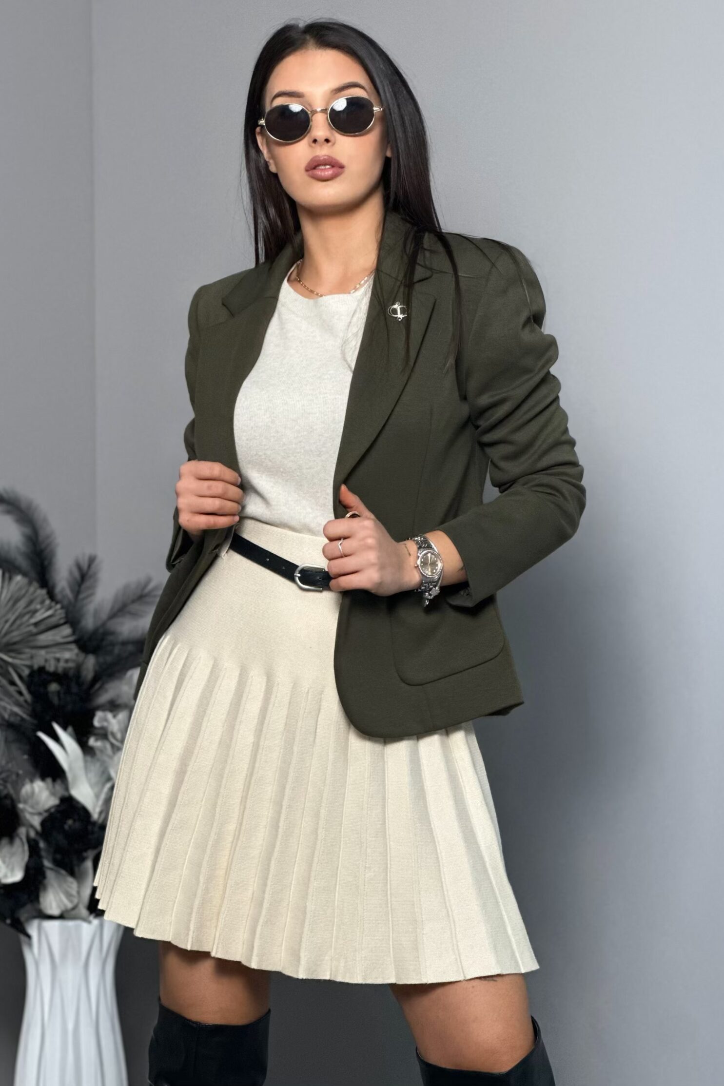 Сако SASIN Olive Green